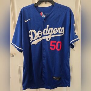 Mookie Betts Los Angeles Dodgers Jersey Size 48 - New